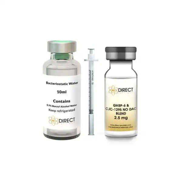 GHRP-6 CJC-1295 NO DAC Blend Peptide Vial 10mg